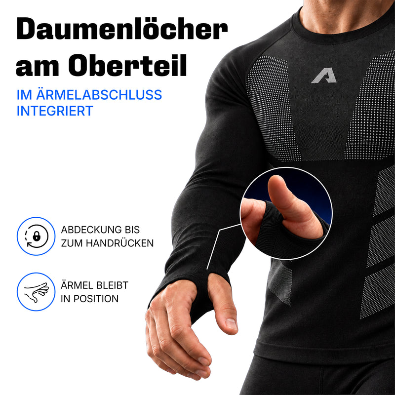 Thermounterwäsche mit Daumenloch