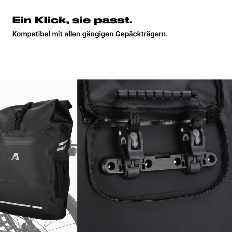 Alpensattel 3 in 1 Fahrradtasche - Alpensattel.de