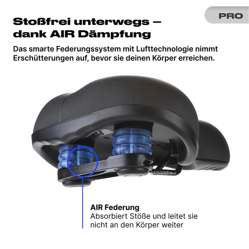Alpensattel 3.0 Komfort PRO - Alpensattel.de