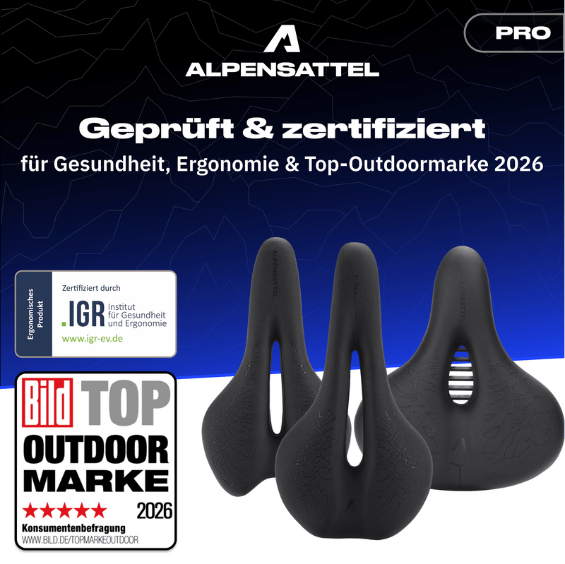Alpensattel 3.0 Race PRO - Alpensattel.de