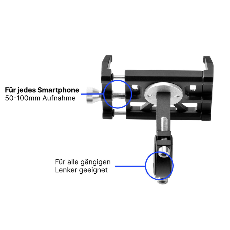 Alpensattel Handyhalter Phone Grip+ - Alpensattel.de