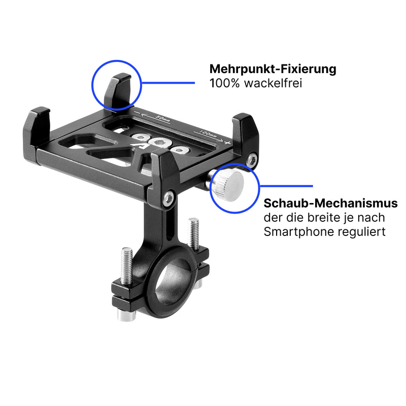 Alpensattel Handyhalter Phone Grip+ - Alpensattel.de