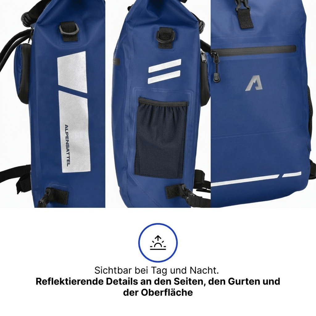 Alpensattel 3 in 1 Fahrradtasche - Alpensattel.de
