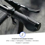 Alpensattel SoftGrip Fahrradgriffe – Prime Zubehör Bundle L