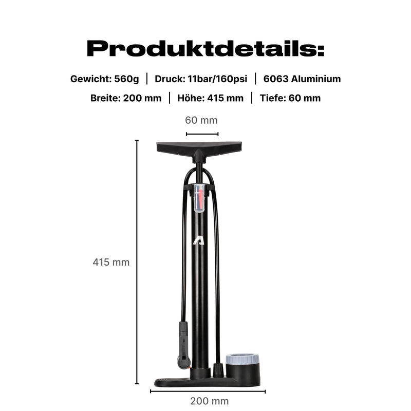 Fahrrad Standluftpumpe