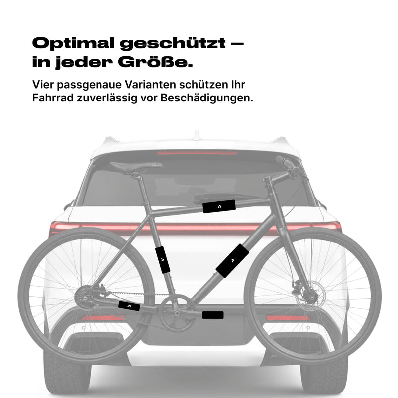 Alpensattel Rahmen und Pedal Transportschutz