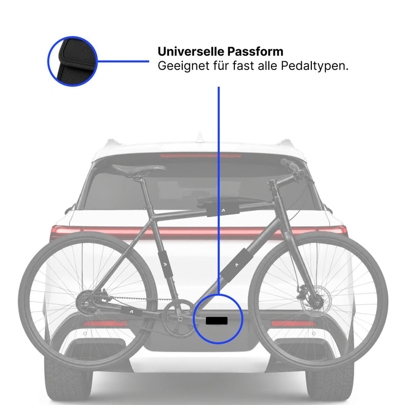 Ochrona transportowa ramy i pedałów Alpensattel