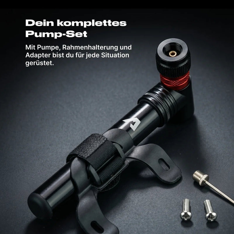 Fahrradpumpen-Set - Alpensattel.de