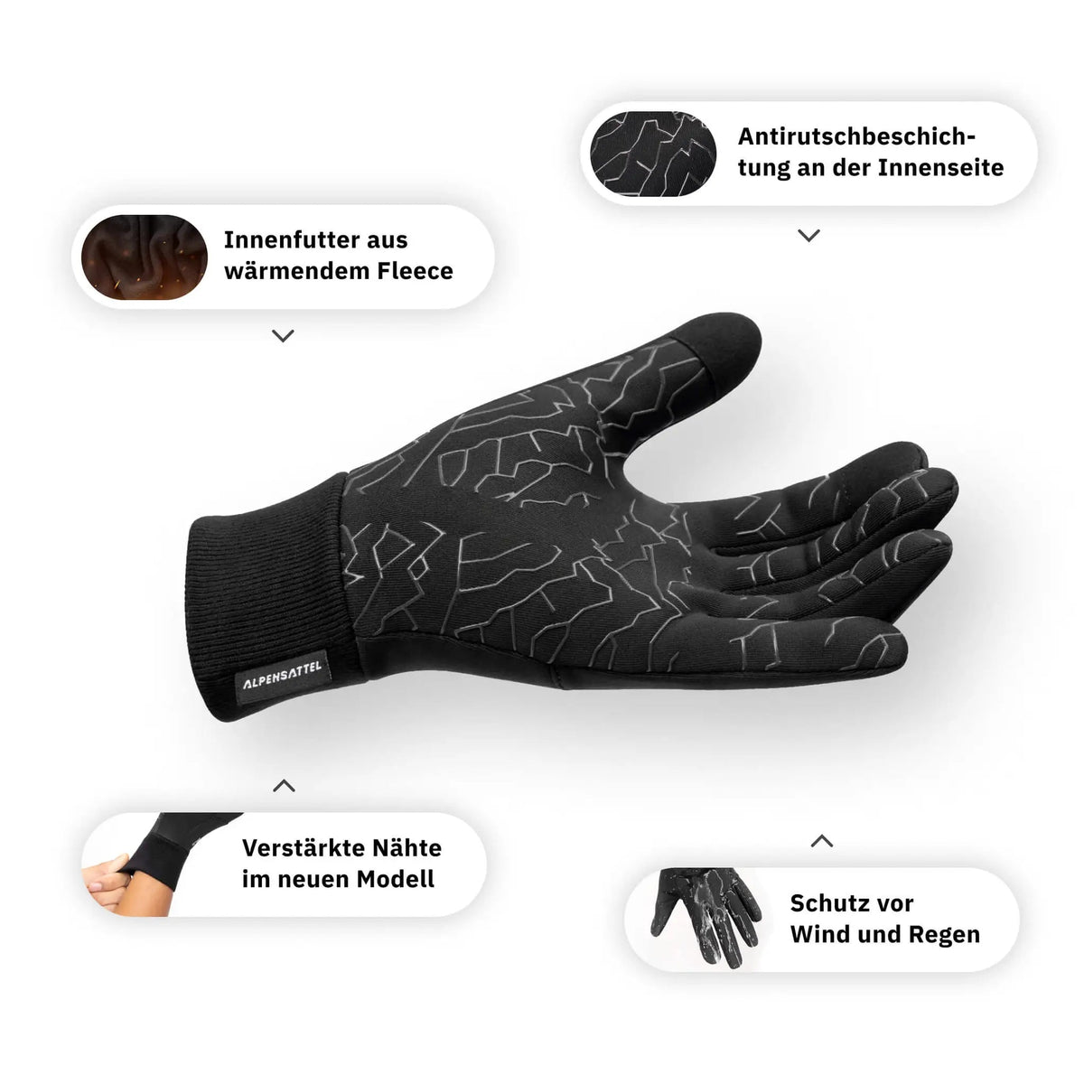 Sport+ & Thermo Handschuhe 2.0 & Schlauchschal - Alpensattel.de